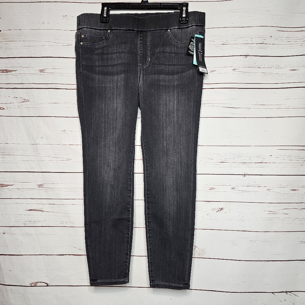 Liverpool Elizabeth Super Skinny Gray Jeans